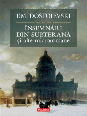 cover image of Insemnari din subterana si alte microromane